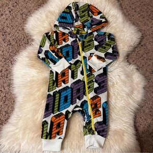 Adidas x Lego Fleece One Piece Suit Sz 3-6 months
